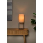 HERMAN Lampa stołowa Ø 20 cm 1xE27 beżowy 30562/81/38 Lucide - zdjęcie dodatkowe 2